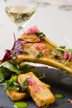 Beef bone marrow Stock Photos