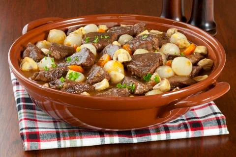 Beef bourguignon Stock Photos