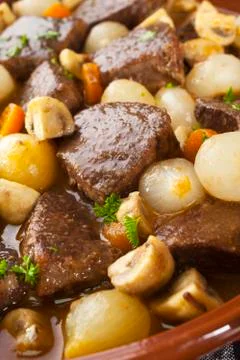 Beef bourguignon Stock Photos