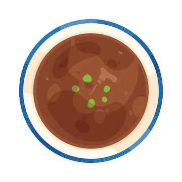 Beef broth Illustrazione stock
