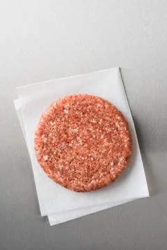 Beef burger patty Stock Photos
