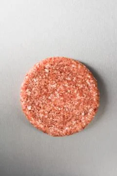 Beef burger patty Stock Photos