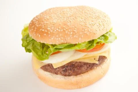 Beef burger Stock Photos
