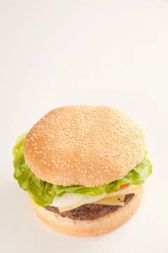 Beef burger Stock Photos