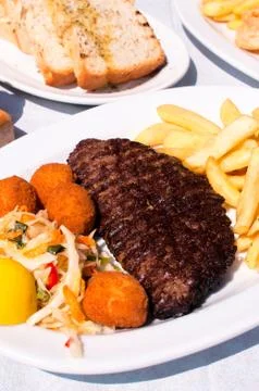 Beef burger Stock Photos