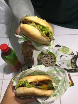 Beef burger Фото