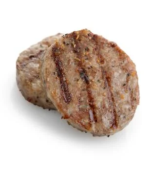 Beef burgers Stock Photos