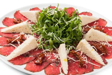 Beef Carpaccio Stock Photos