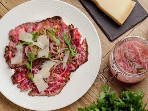 Beef Carpaccio Stock Photos