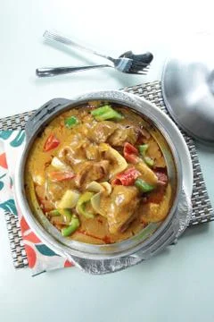 Beef curry Foto stock