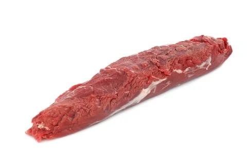Beef fillet on white background Stock Photos