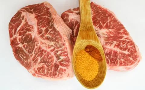 Beef Flat Iron Steak Stock Photos