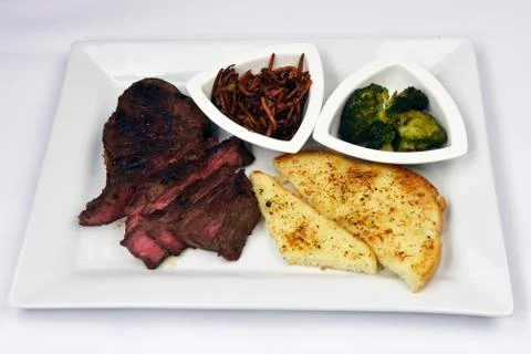 Beef Flat Iron Steak Foto stock
