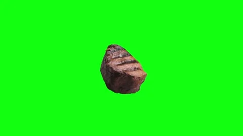 Beef grill animation on green screen Stock-Footage 335427428