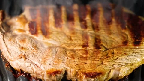 Beef grill flesh Stock-Footage 268483355