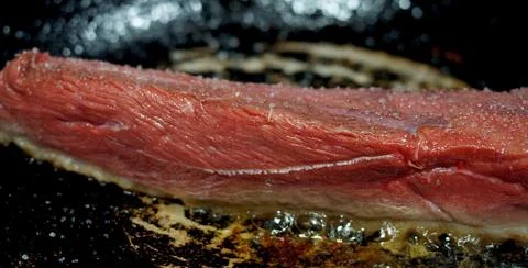 Beef on a grill Stock Photos