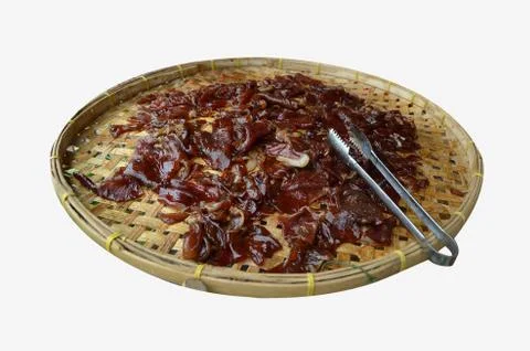 Beef jerky 스톡 사진