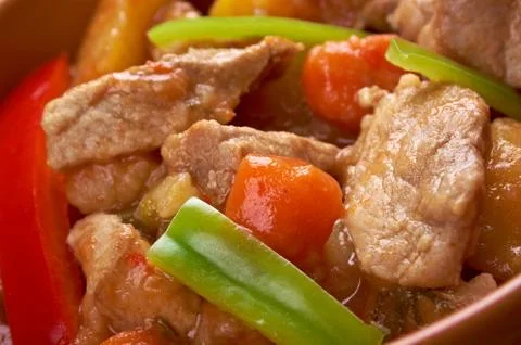 Beef kaldereta Foto stock