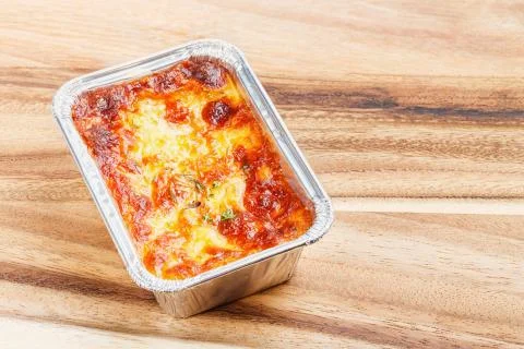 Beef lasagna Stock Photos