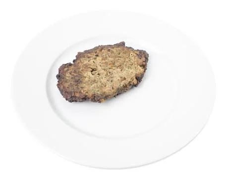Beef liver cutlet. Stock-Fotos