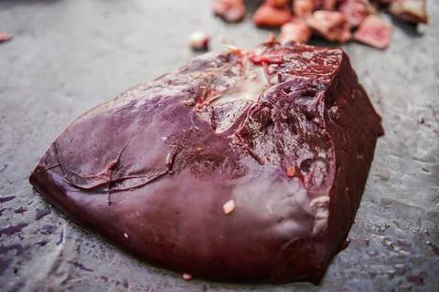 Beef Liver Stock Photos