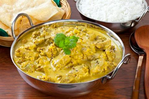 Beef madras curry Stock Photos