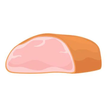 Beef meat icon cartoon vector. Pork food Stock Illustration