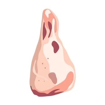 Beef Meat Vector Illustration Isolated Stock Illustration