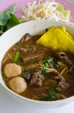Beef Noodle Stock Photos