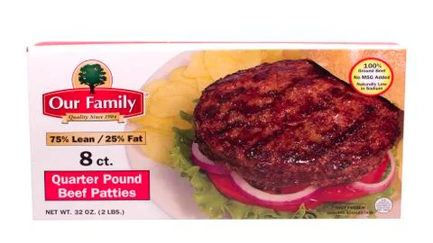 Beef patties Stock Photos