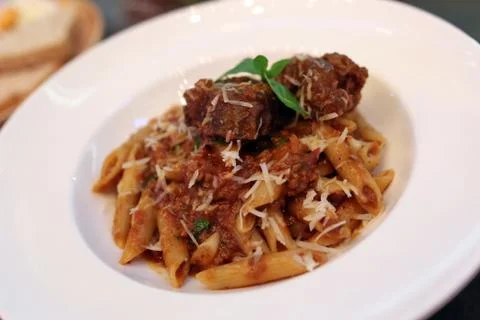 Beef Penne Stock Photos