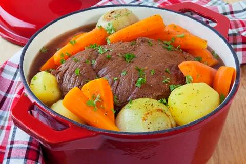 Beef pot roast Stock Photos