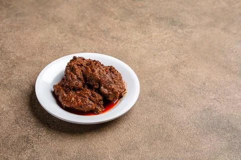 Beef Rendang Stock Photos