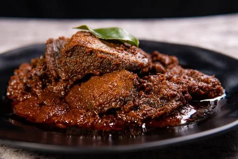 Beef Rendang Stock Photos
