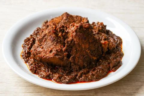 Beef Rendang Stock Photos