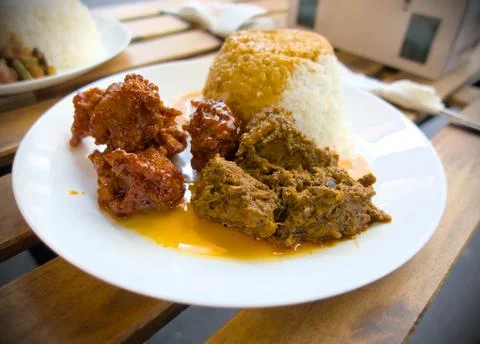 Beef Rendang Foto stock