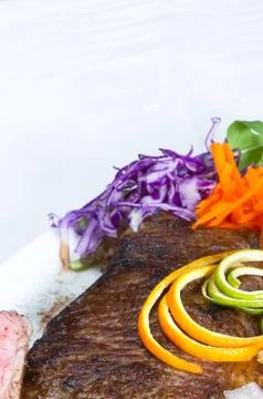 Beef ribeye steak Stock Photos