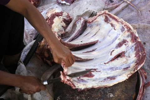 Beef ribs Stock Photos