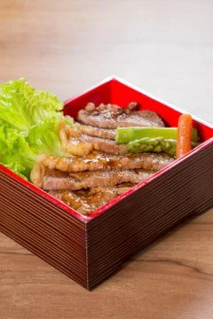 Beef rice Stock Photos