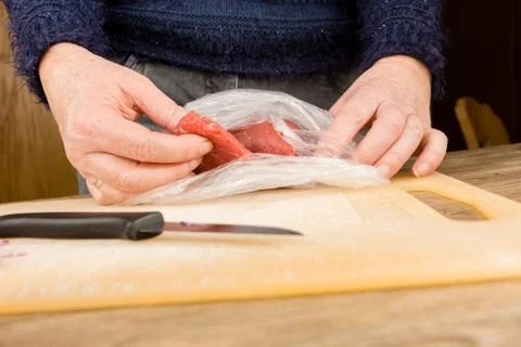 Beef roulade Stock Photos