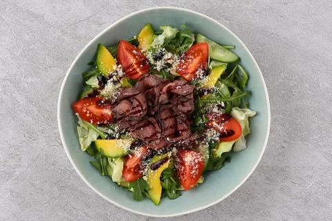 Beef salad Stock Photos