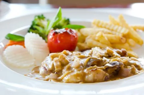 Beef steak 스톡 사진