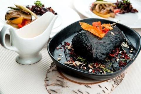 Beef steak Stock Photos