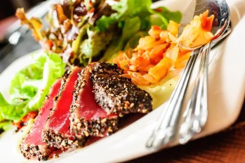 Beef steak Stock Photos