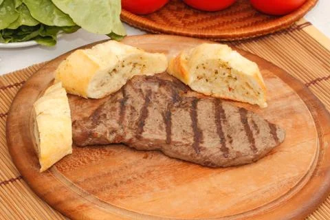 Beef steak Stock Photos