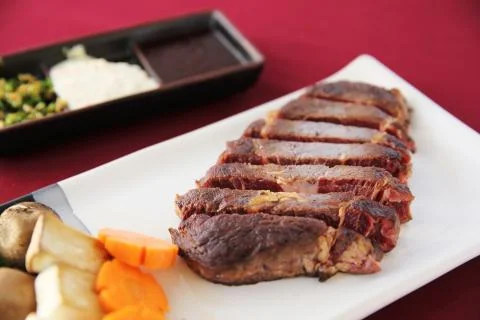 Beef steak Stock Photos