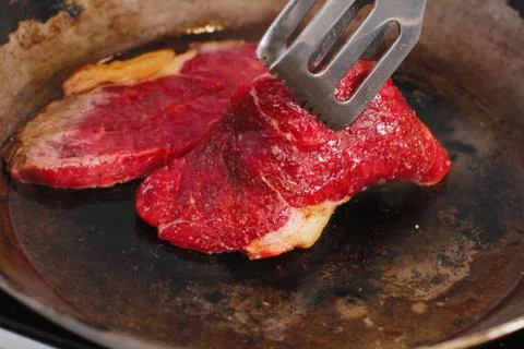 Beef steak Stock Photos