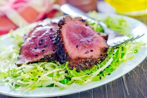 Beef steak Stock Photos