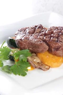 Beef steak Foto stock