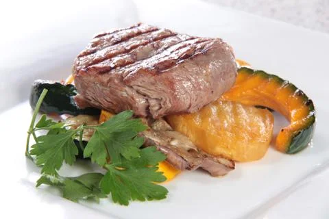 Beef steak Stock Photos